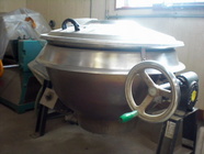 服部工業㈱　ガス式煮釜　型式GHSL-28