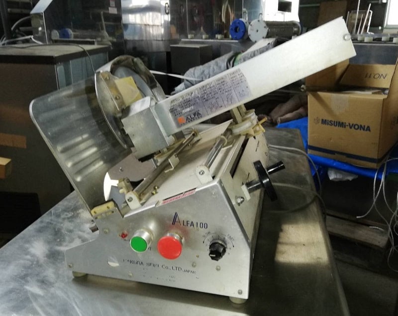 ハクラ精機 1枚切自動スライサー A-100 | 中古製パン製菓機械
