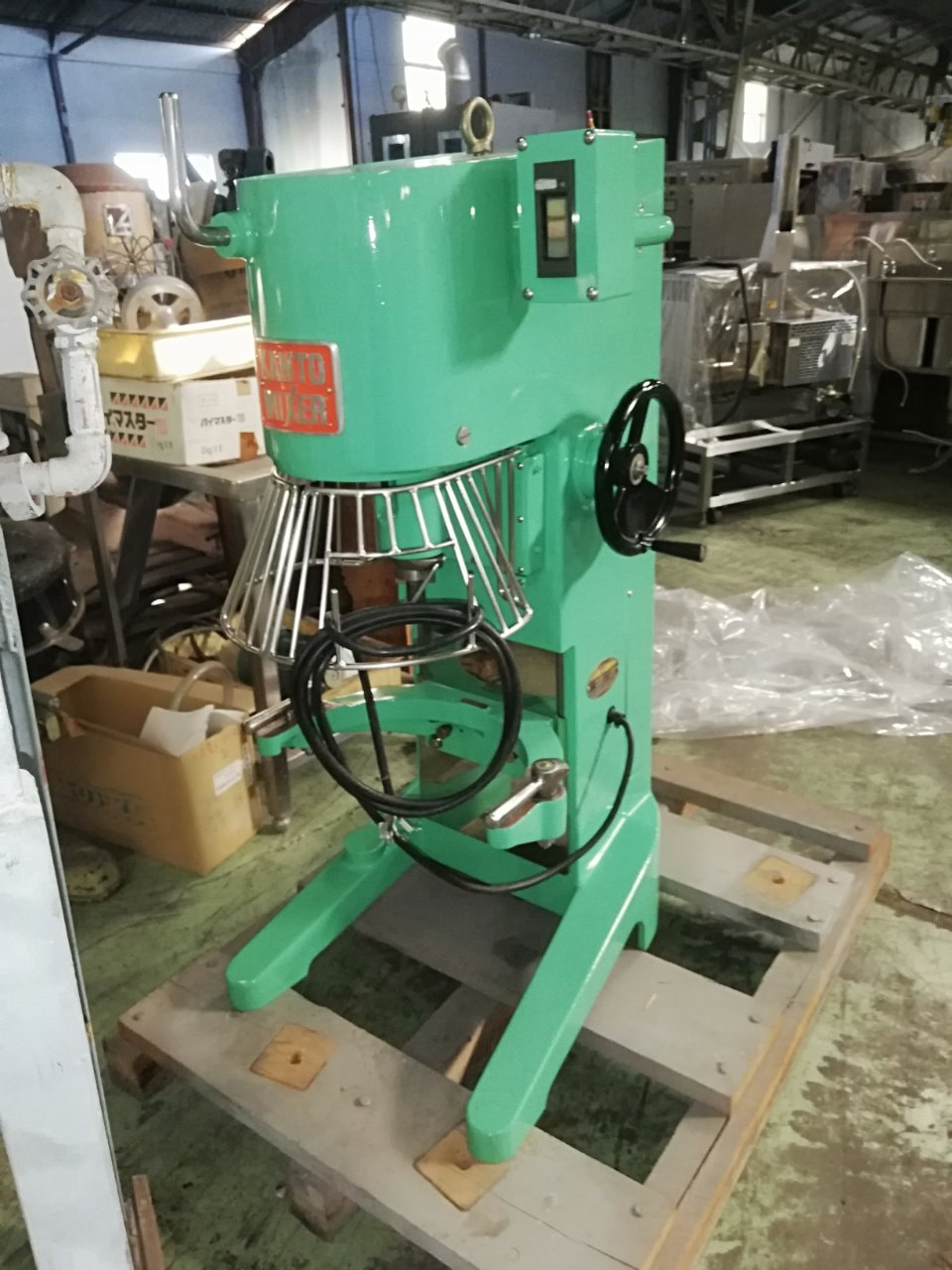中古】カントー 関東混合機 業務用 30 ミキサー 部品 アルミ