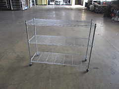 エレクター　3段　W1,200×D400×H950
