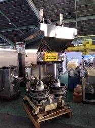 タニザワ製菓工業(株)　2連落下式餅つき機　TMK-270SS